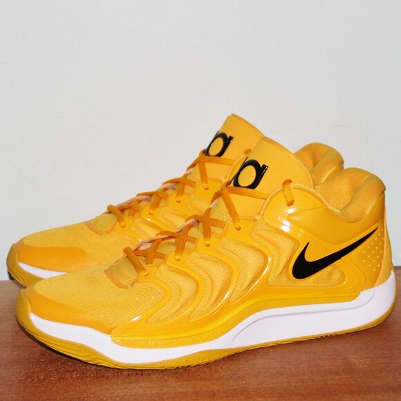 Nike KD 17 TB Promo Basketball Shoes Mens 13 University Gold White - Picture 2 of 6